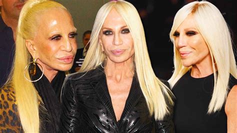 donatella versace altezza|what happened to donatella versace.